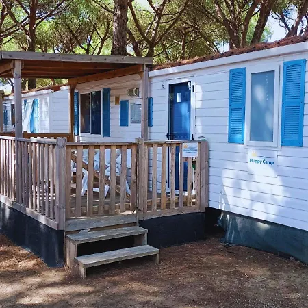 Parque de Campismo Happy Camp Mobile Homes In S'ena Arrubia Village Arborea